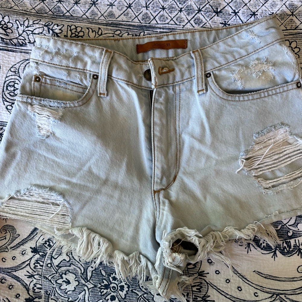 Joe’s high rise Charlie Jean shorts